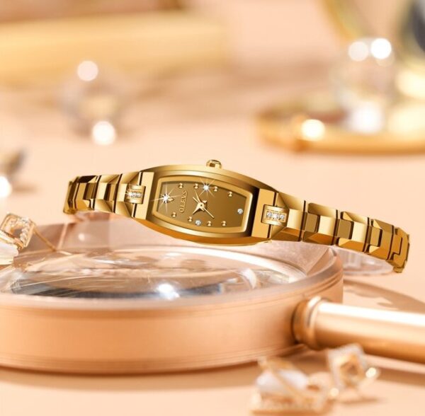 OLEVS 5501 Quartz bracelets stainless steel Watch For Women - Image 5