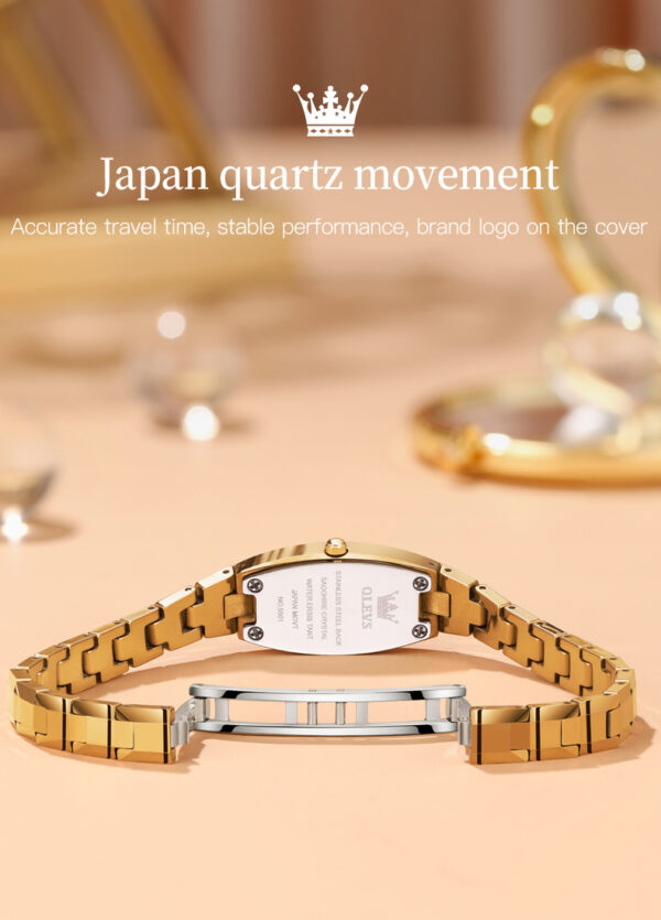 OLEVS 5501 Quartz bracelets stainless steel Watch For Women - Image 6