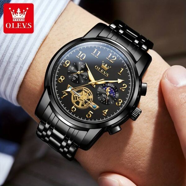 OLEVS 2903 Luxury Fashion New Model Quartz Watch For Men - Image 5