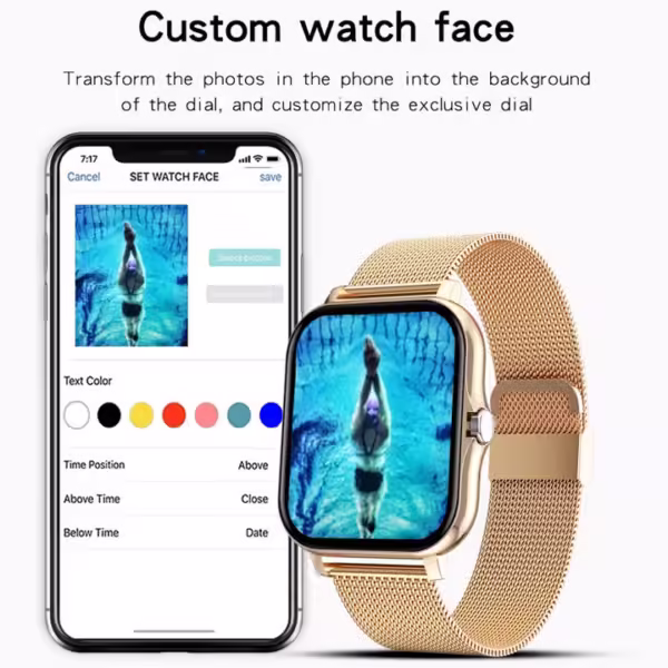LIGE GT-20 Full Touch Screen Smart Watch - Image 3