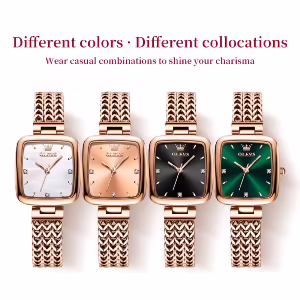 Olevs 9951 Stainless steel Quartz watch Women’s - Image 3