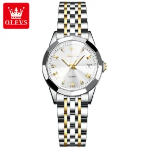 OLEVS 9931 Quartz Stainless Steel Ladies Watch For Ladies