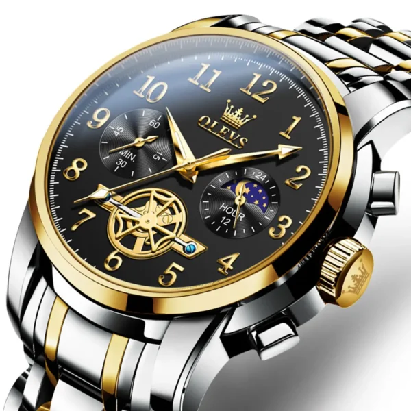 OLEVS 2903 Luxury Fashion New Model Quartz Watch For Men - Image 3