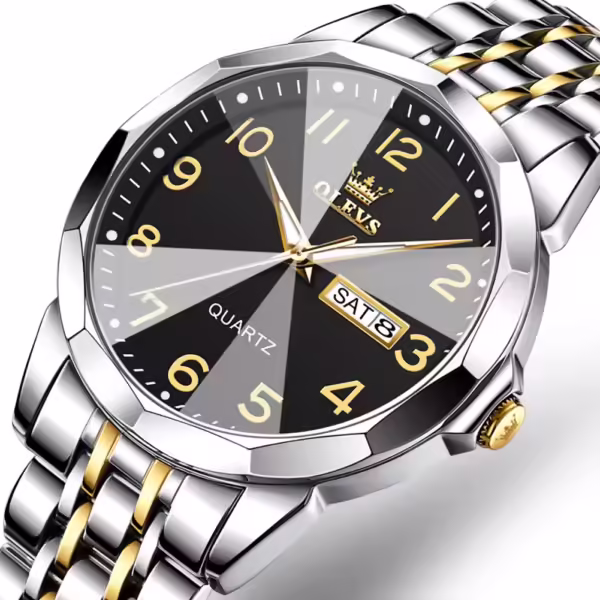 OLEVS 9970 stainless steel quartz watch for man - Image 5