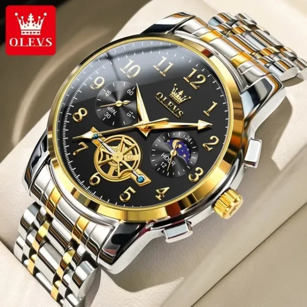 OLEVS 2903 Luxury Fashion New Model Quartz Watch For Men - Image 2