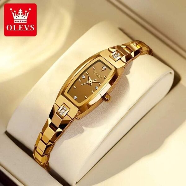 OLEVS 5501 Quartz bracelets stainless steel Watch For Women - Image 2