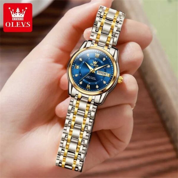 OLEVS 5513 Quartz Stainless steel Watch for Women - Image 2