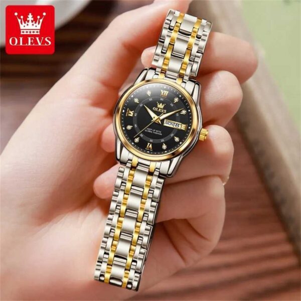 OLEVS 5513 Quartz Stainless steel Watch for Women - Image 2