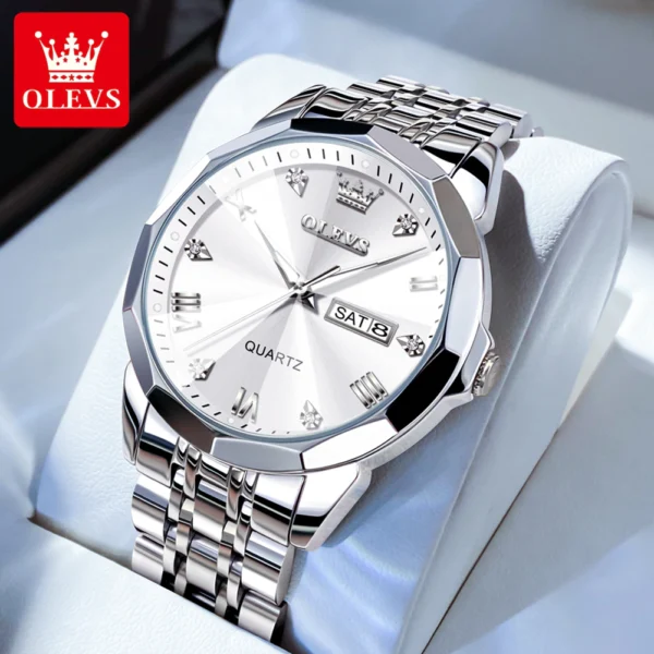OLEVS 9931 Quartz Watch For Men - Image 2