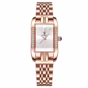 POEDAGAR 365 Quartz Square Watch For Women