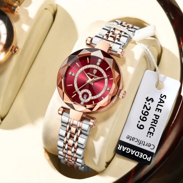 POEDAGAR 726 Quartz Watch For Women - Image 2