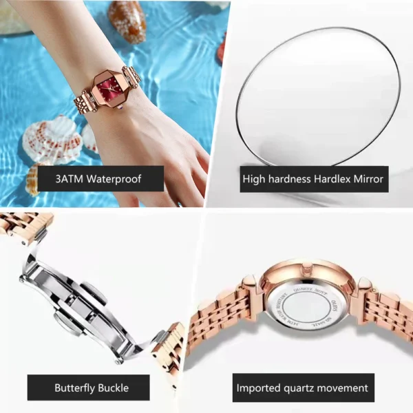 POEDAGAR 368 Quartz Watch For Women - Image 3