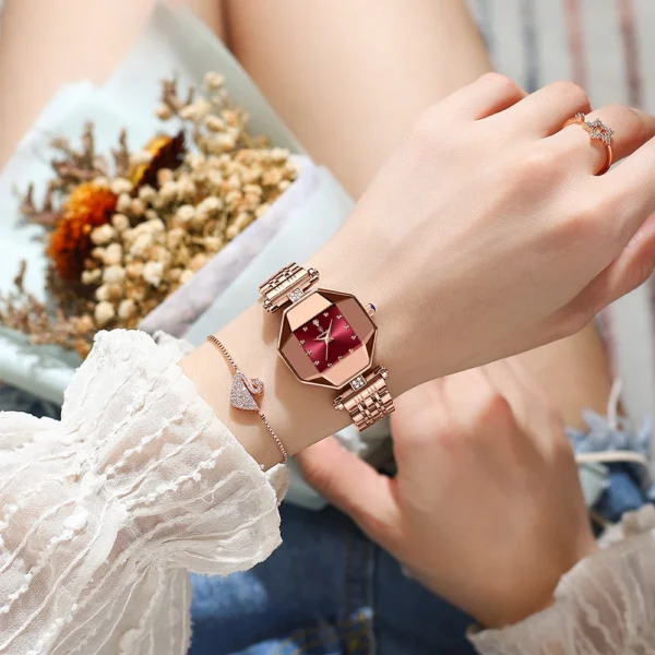 POEDAGAR 368 Quartz Watch For Women - Image 4