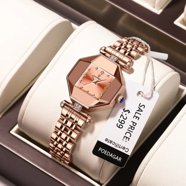 POEDAGAR 368 Quartz Watch For Women - Image 2