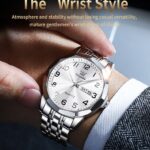 OLEVS 9970 stainless steel quartz watch for man - Image 3