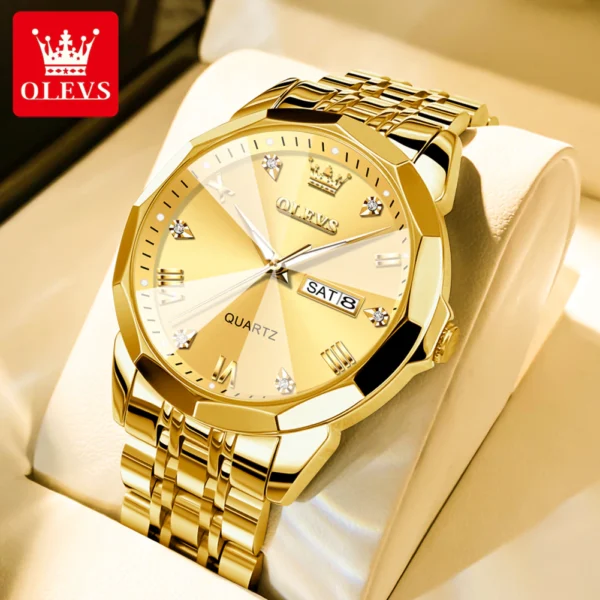 OLEVS 9931 Quartz Watch For Men - Image 5