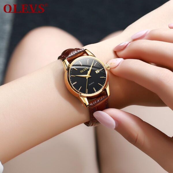 Olevs 6898 Luxury Brand Luminous Fashion Quartz Watch For Ladies - Image 4