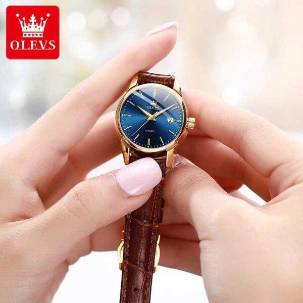 Olevs 6898 Luxury Brand Luminous Fashion Quartz Watch For Ladies - Image 5
