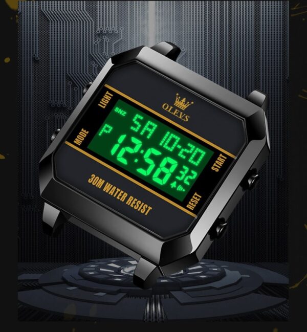 OLEVS 1103 Digital Men Quartz Watch - Image 3