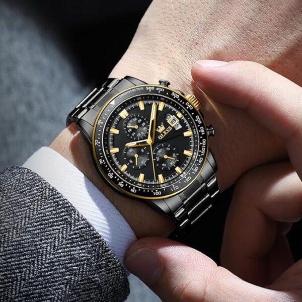 OLEVS 705 Chronograph Quartz Watch For Men - Image 3