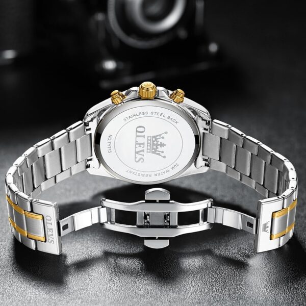 OLEVS 713 Chronograph Quartz Watch For Men - Image 5