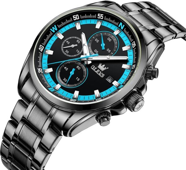 OLEVS 713 Chronograph Quartz Watch For Men - Image 5