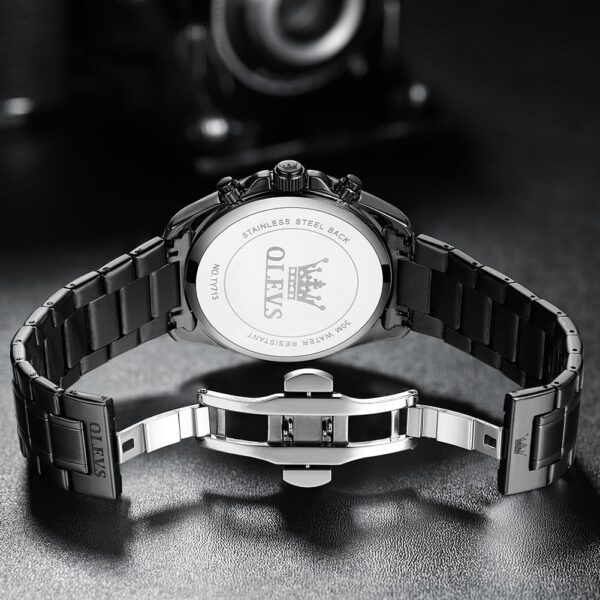 OLEVS 713 Chronograph Quartz Watch For Men - Image 6