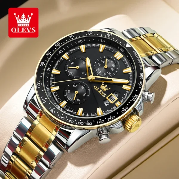OLEVS 705 Chronograph Quartz Watch For Men - Image 2