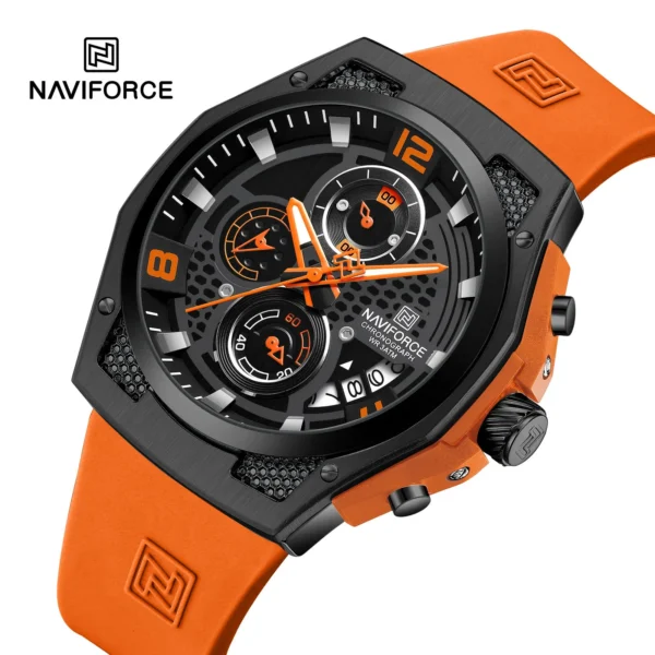 Naviforce 8051 Quartz Fashion Wristwatch for Man - Image 5