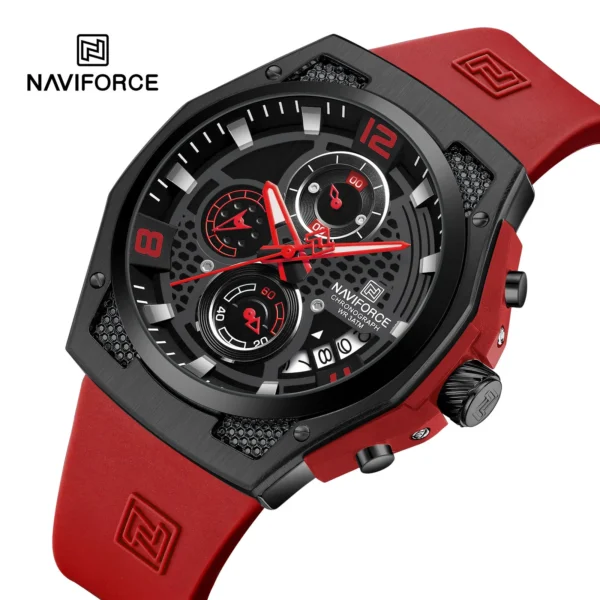 Naviforce 8051 Quartz Fashion Wristwatch for Man - Image 5