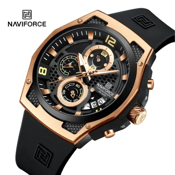 Naviforce 8051 Quartz Fashion Wristwatch for Man - Image 5