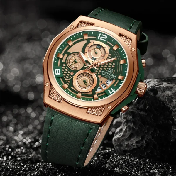 Naviforce 8051 Quartz Fashion Wristwatch for Man - Image 2