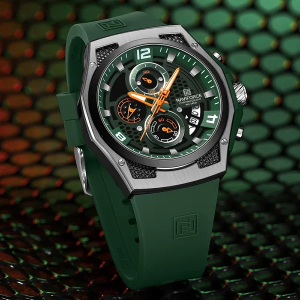 Naviforce 8051 Quartz Fashion Wristwatch for Man - Image 4