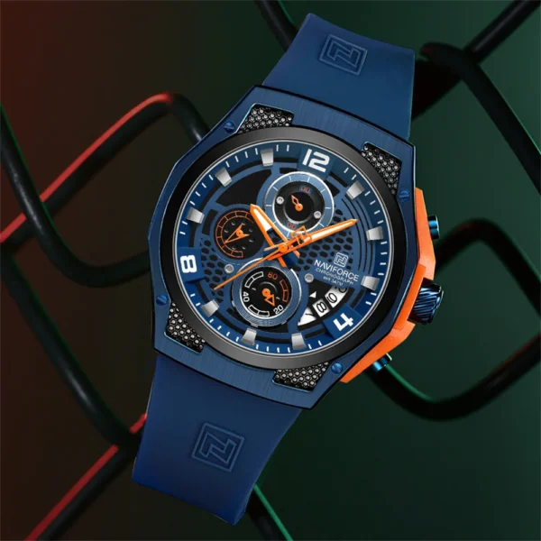 Naviforce 8051 Quartz Fashion Wristwatch for Man - Image 5