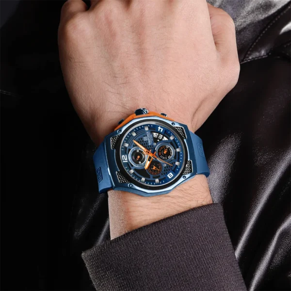 Naviforce 8051 Quartz Fashion Wristwatch for Man - Image 4
