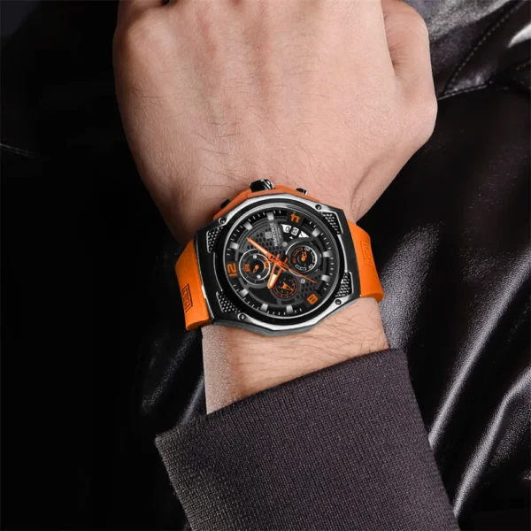 Naviforce 8051 Quartz Fashion Wristwatch for Man - Image 3