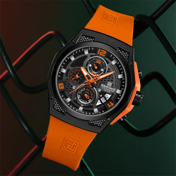 Naviforce 8051 Quartz Fashion Wristwatch for Man - Image 2