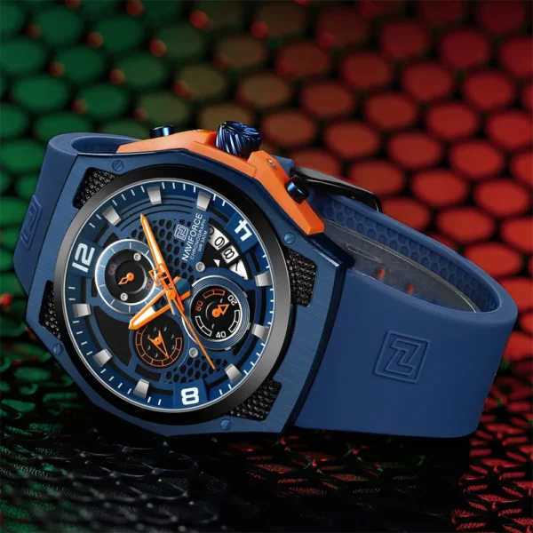 Naviforce 8051 Quartz Fashion Wristwatch for Man - Image 2