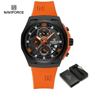 Naviforce 8051 Quartz Fashion Wristwatch for Man