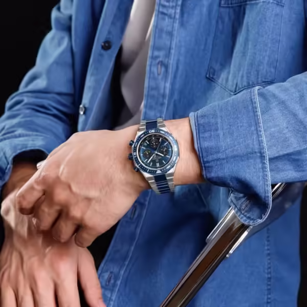 NAVIFORCE 8049 Top Brand Luxury Chronograph Calendar Stainless Steel Quartz Watch For Men - Image 5
