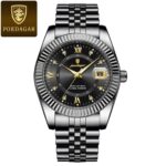 Poedagar 910 Quartz Watch Stainless Steel Strap Men's Watch - Image 2