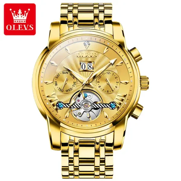OLEVS 9965 Automatic Mechanical Men's Watch - Image 2