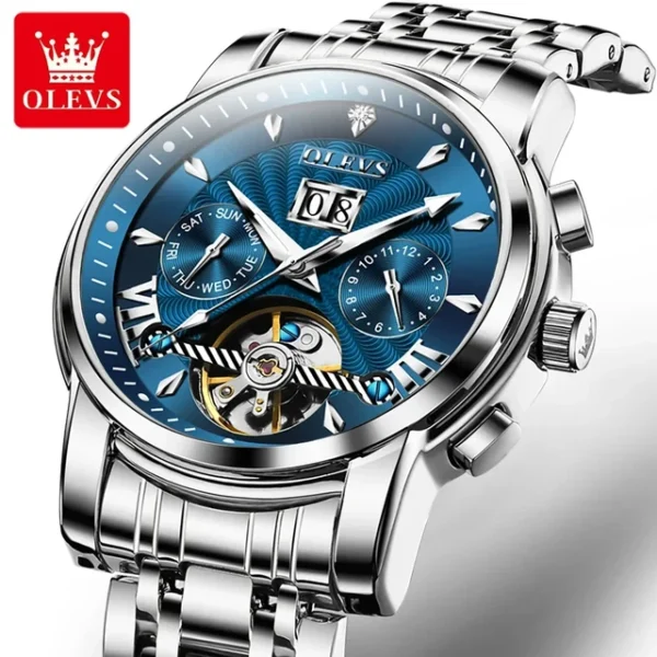 OLEVS 9965 Automatic Mechanical Men's Watch - Image 5