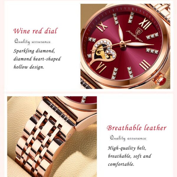 Poedagar 320 Quartz Watch For Women - Image 4