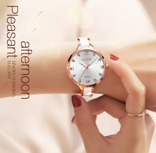 Olevs 5872 Wrist Watch For Women - Image 2
