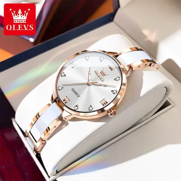 Olevs 5872 Wrist Watch For Women - Image 3