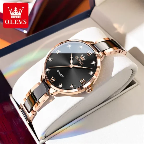 Olevs 5872 Wrist Watch For Women - Image 3
