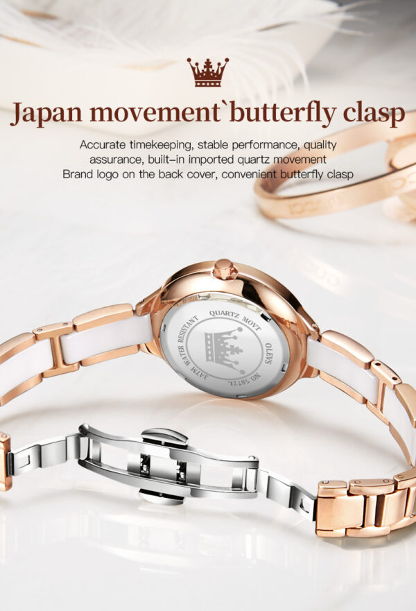 Olevs 5872 Wrist Watch For Women - Image 5