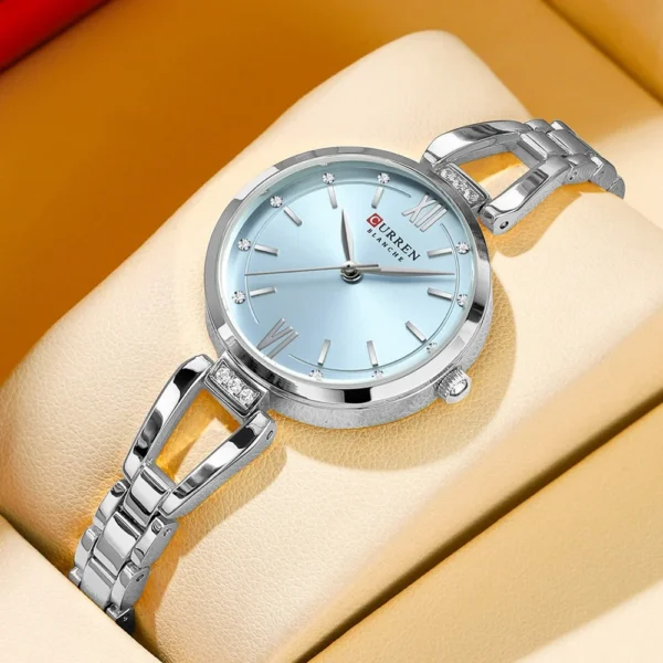 CURREN 9092 Elegant Stainless Steel Classic Women Quartz Watch