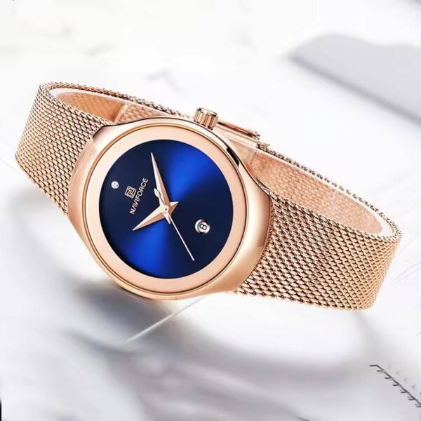 NAVIFORCE 5004 Quartz Ultra Thin Woman Watch - Image 3